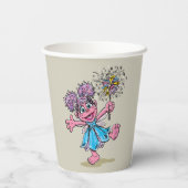 Abby Cadabby Retro Art Papieren Bekers (Achterkant)