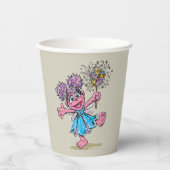 Abby Cadabby Retro Art Papieren Bekers (Voorkant)