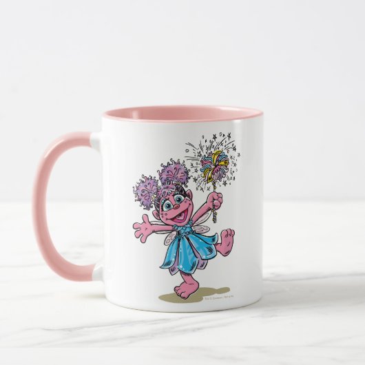 Abby Cadabby Retro Kunst Mok (Links)