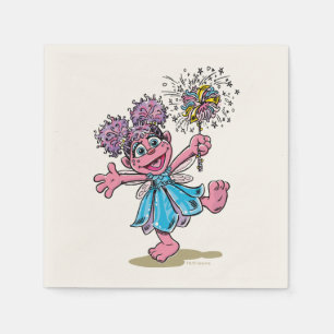 Abby Cadabby Retro Kunst Servet