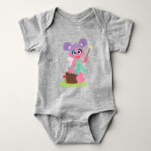 Abby Cadabby roostert marshmallows Romper (Voorkant)