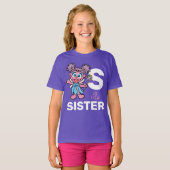 Abby Cadabby | S is bestemd voor zuster T-shirt (Voorkant volledig)