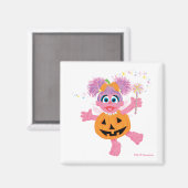 Abby Cadabby | Schattig als een pompoen Magneet (Voorkant / Achterkant)