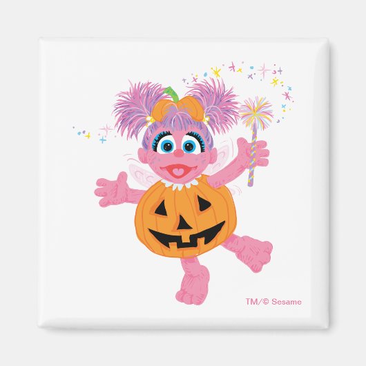 Abby Cadabby | Schattig als een pompoen Magneet (Voorkant)