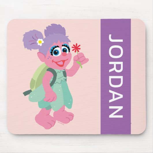 Abby Cadabby | Scheermachten | Jouw namen toevoege Muismat (Voorkant)