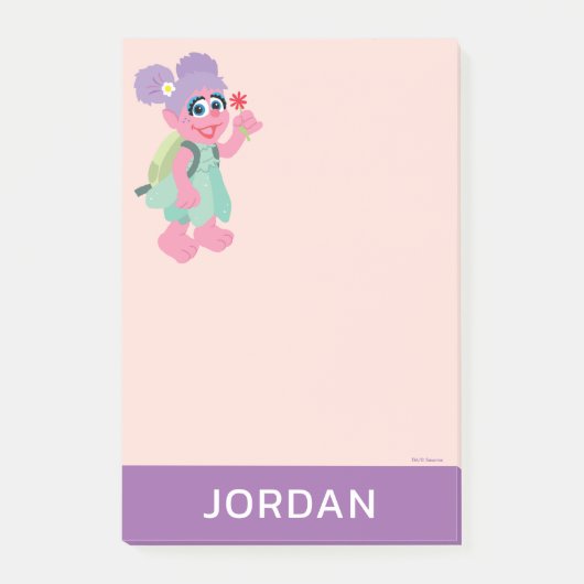 Abby Cadabby | Scheermachten | Jouw namen toevoege Post-it® Notes (Voorkant)