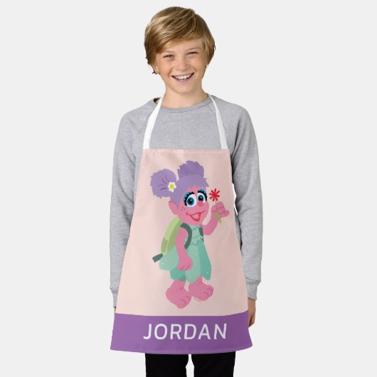 Abby Cadabby | Scheermachten | Jouw namen toevoege Schort (Gedragen)