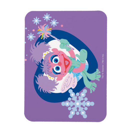 Abby Cadabby Snowflake Magneet (Verticaal)