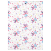 Abby Cadabby Sparkle Pattern Clipboard Klembord (Achterkant)