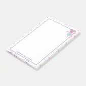 Abby Cadabby Sparkle Pattern Post-it® Notes (Schuin)