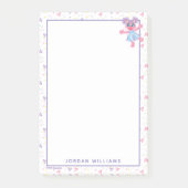 Abby Cadabby Sparkle Pattern Post-it® Notes (Voorkant)
