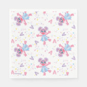 Abby Cadabby Sparkle Pattern Servet (Voorkant)