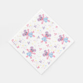 Abby Cadabby Sparkle Pattern Servet (Hoek)