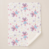 Abby Cadabby Sparkle Pattern Sherpa Deken (Voorkant)
