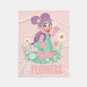 Abby Cadabby   Stoppen en rooien van de bloemen Fleece Deken