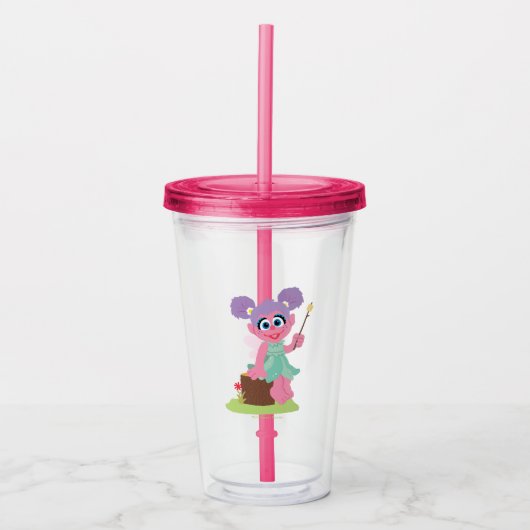 Abby Cadabby Toasting Marshmallows Acryl Drinkbeker (Voorkant)