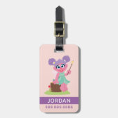 Abby Cadabby Toasting Marshmallows Bagagelabel (Voorkant verticaal)