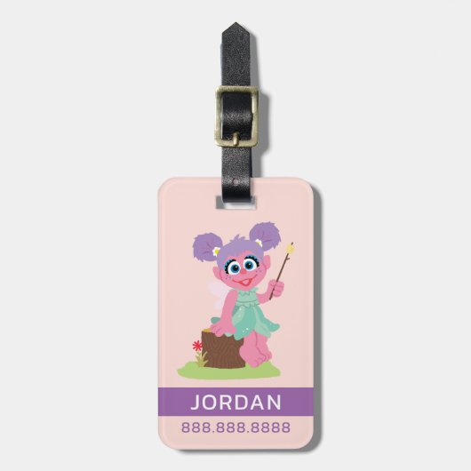 Abby Cadabby Toasting Marshmallows Bagagelabel (Voorkant verticaal)