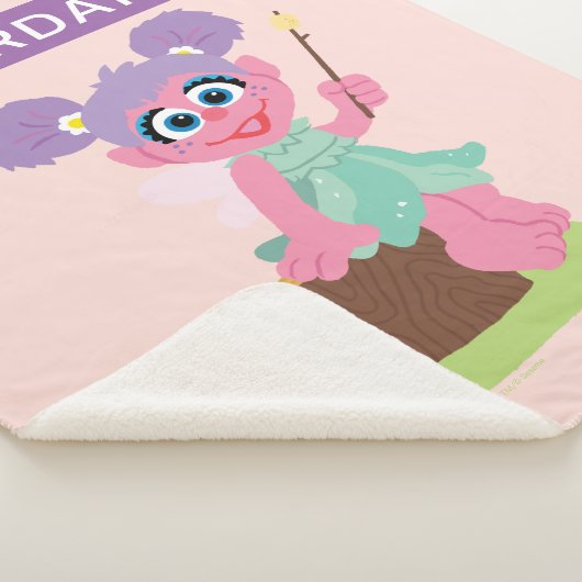 Abby Cadabby Toasting Marshmallows Sherpa Deken (3/4)