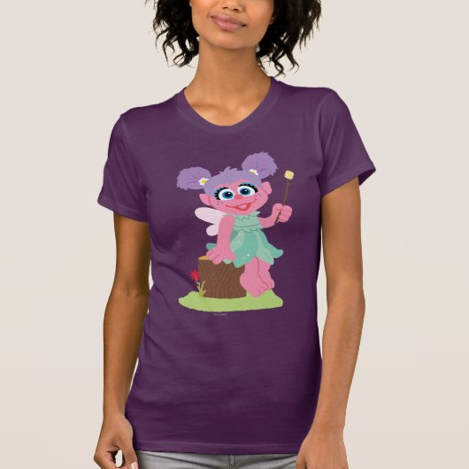 Abby Cadabby Toasting Marshmallows T-shirt (Voorkant)