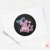 Abby Cadabby Toverstaf Ronde Sticker (Envelop)