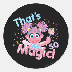 Abby Cadabby Toverstaf Ronde Sticker