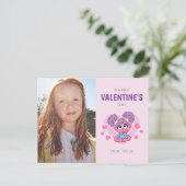 Abby Cadabby Valentijn Hart Grafisch Briefkaart (Staand voorkant)