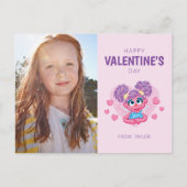 Abby Cadabby Valentijn Hart Grafisch Briefkaart (Voorkant)