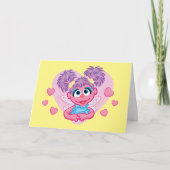Abby Cadabby Valentijn Hart Grafisch Feestdagen Kaart (Voorkant)