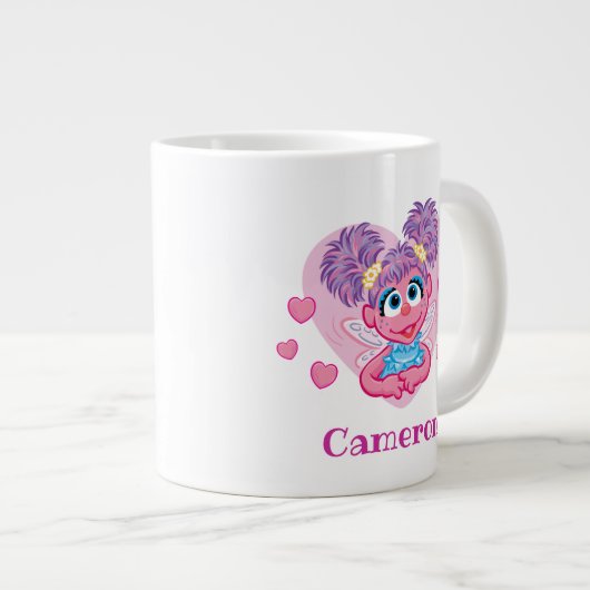 Abby Cadabby Valentijn Hart Grafisch Grote Koffiekop (Voorkant rechts)