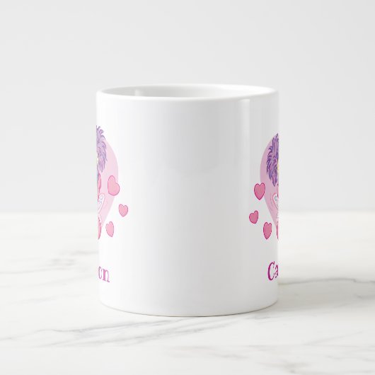Abby Cadabby Valentijn Hart Grafisch Grote Koffiekop (Voorkant)