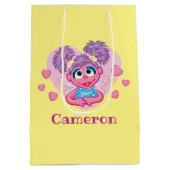 Abby Cadabby Valentijn Hart Grafisch Medium Cadeauzakje (Achterkant)