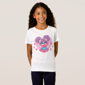 Abby Cadabby Valentijn Hart Grafisch T-shirt (Voorkant volledig)