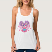 Abby Cadabby Valentijn Hart Grafisch Tanktop (Voorkant)