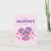 Abby Cadabby Valentijnshartengrafiek Notitiekaartje (Voorkant)