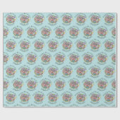 Abby Cadabby Vintage Cadeaupapier (Vlak)