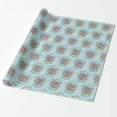 Abby Cadabby Vintage Cadeaupapier (Uitgerold)