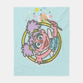 Abby Cadabby Vintage Fleece Deken (Voorkant)