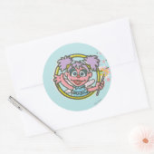 Abby Cadabby Vintage Ronde Sticker (Envelop)