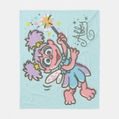 Abby Cadabby Vliegt Fleece Deken (Voorkant)
