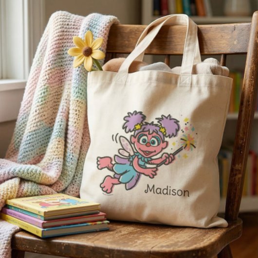 Abby Cadabby vliegt Tote Bag