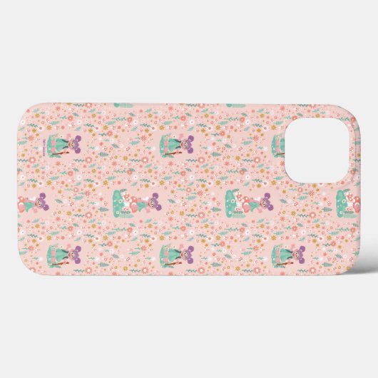 Abby Cadabby | Vloerpatroon bos Case-Mate iPhone Case (Achterkant (horizontaal))