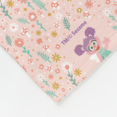 Abby Cadabby | Vloerpatroon bos Fleece Deken (Hoek)