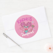Abby Cadabby - Vriendelijkheid is Magisch Ronde Sticker (Envelop)