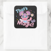 Abby Cadabby Wand Vierkante Sticker (Tas)