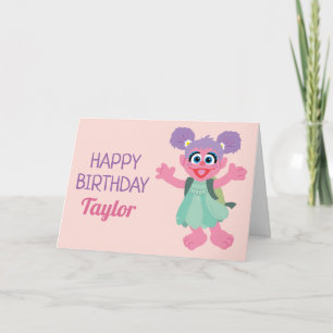 Abby Cadabby Woodland   Gelukkige verjaardag Kaart