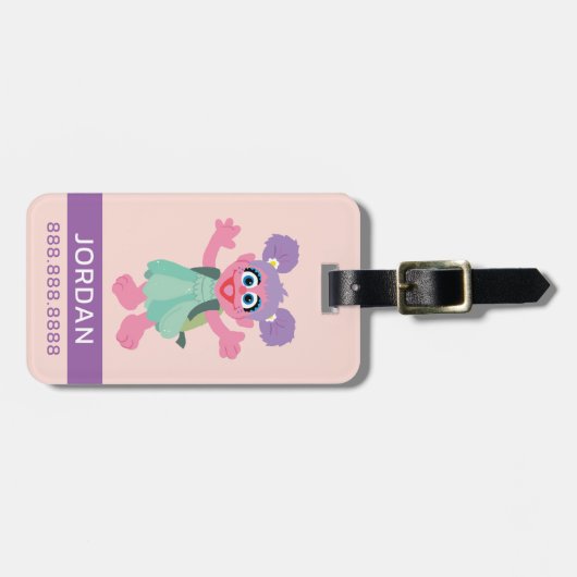 Abby Cadabby Woodland | Je gegevens toevoegen Bagagelabel (Voorkant horizontaal)