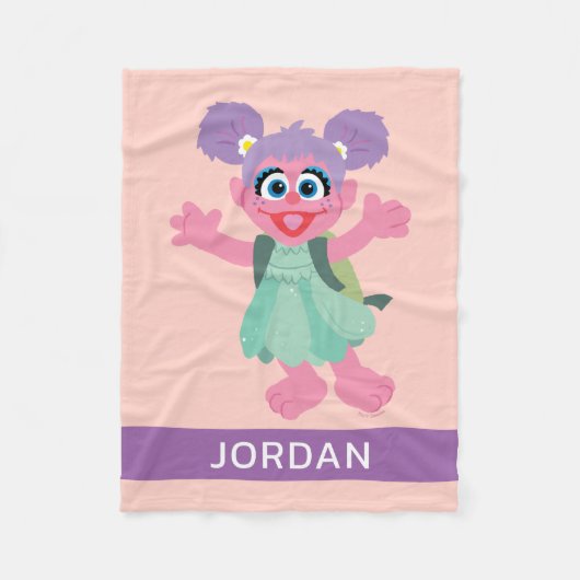 Abby Cadabby Woodland | Jouw namen toevoegen Fleece Deken (Voorkant)