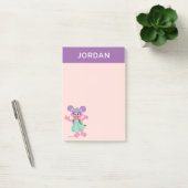 Abby Cadabby Woodland | Jouw namen toevoegen Post-it® Notes (Kantoor)