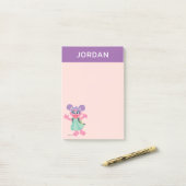 Abby Cadabby Woodland | Jouw namen toevoegen Post-it® Notes (Op bureau)